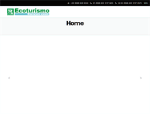 Tablet Screenshot of ecoturismocancun.com